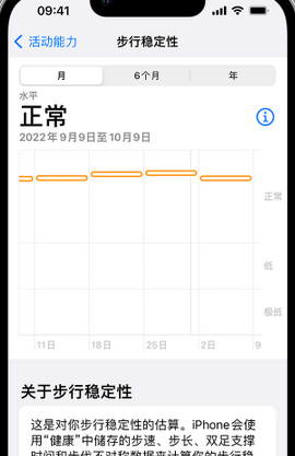 龙岗iPhone手机维修如何在iPhone开启'步行稳定性通知'