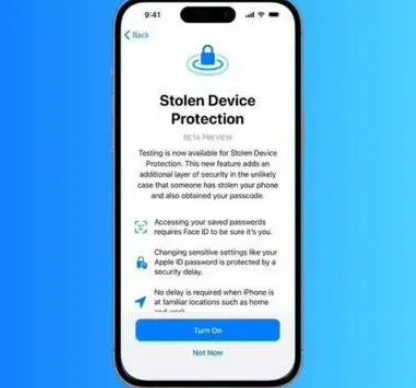 龙岗苹果授权维修店分享被盗设备保护功能开启方法 