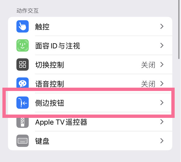 龙岗苹果14维修店分享iPhone14 Plus侧键双击下载功能关闭方法 